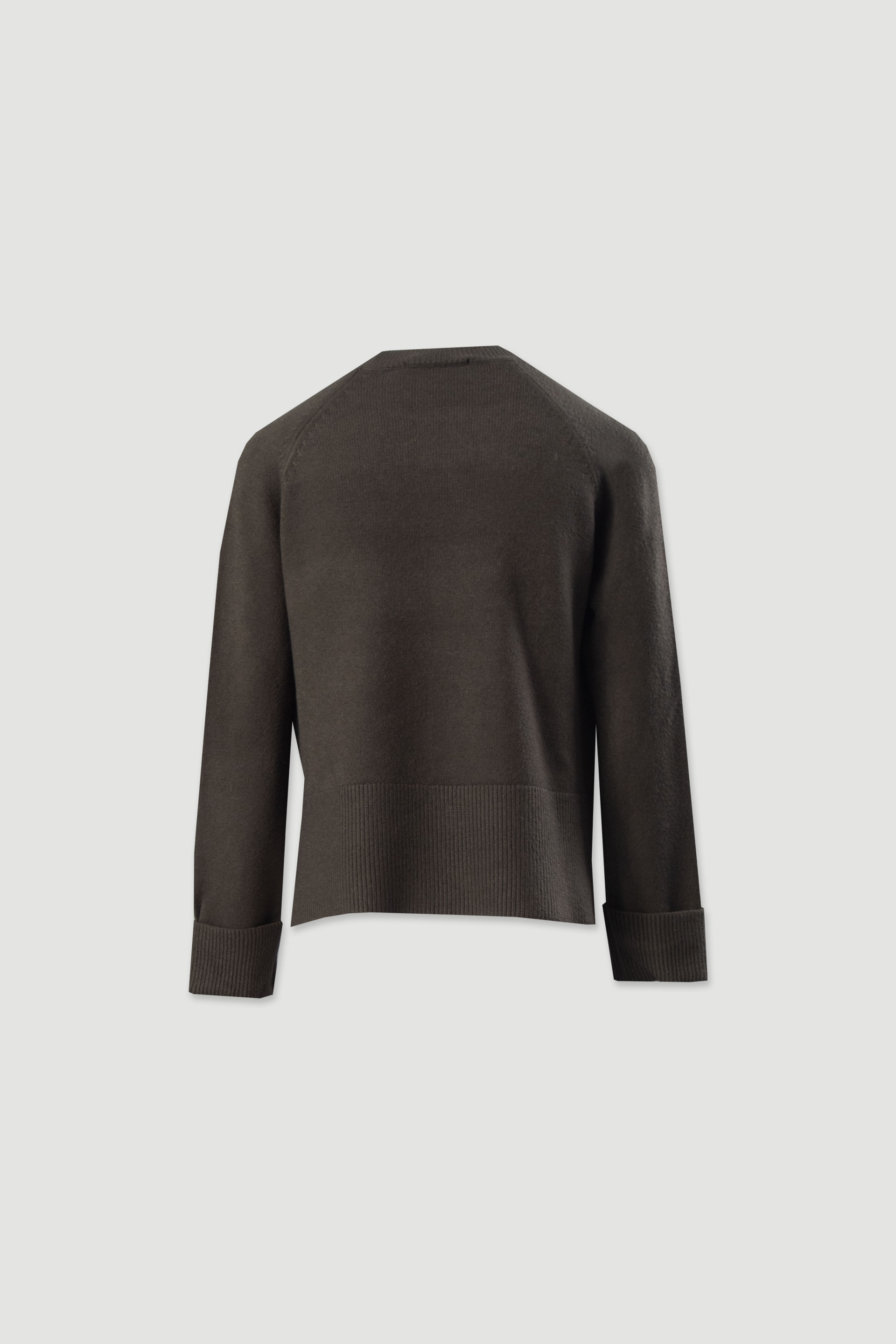 Camisola de malha com barra larga