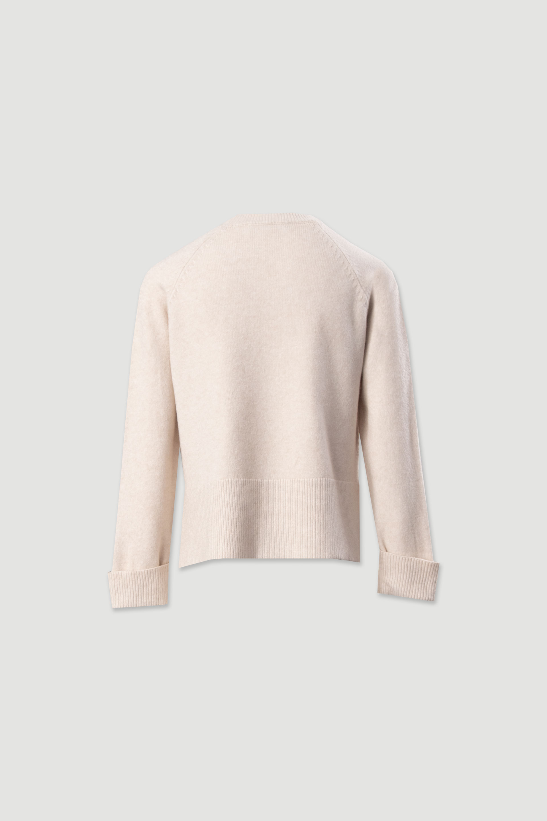 Camisola de malha com barra larga