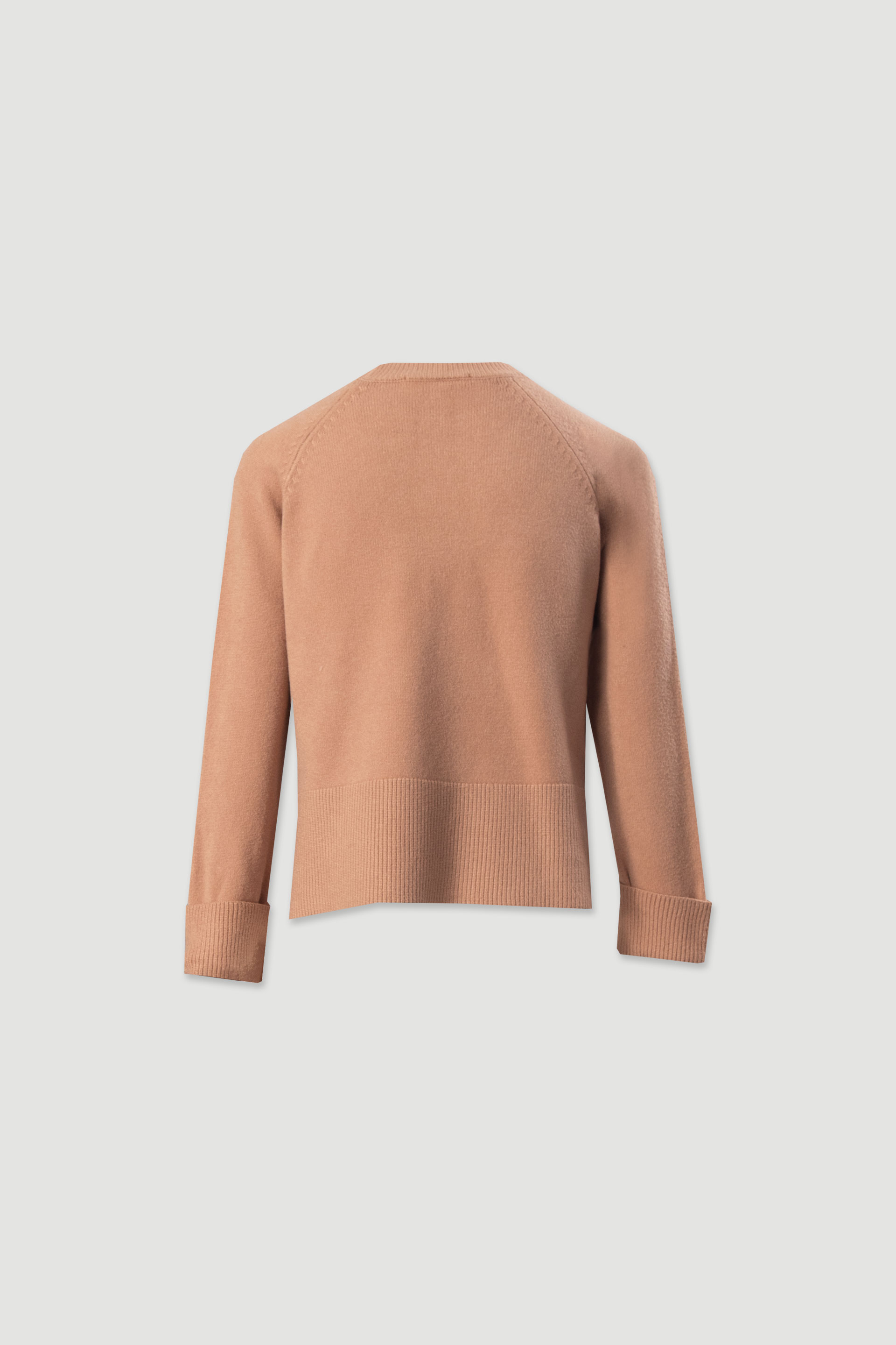 Camisola de malha com barra larga