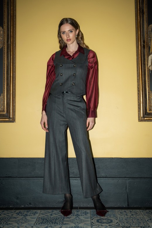 Tailored wrap vest Tailored wrap vest