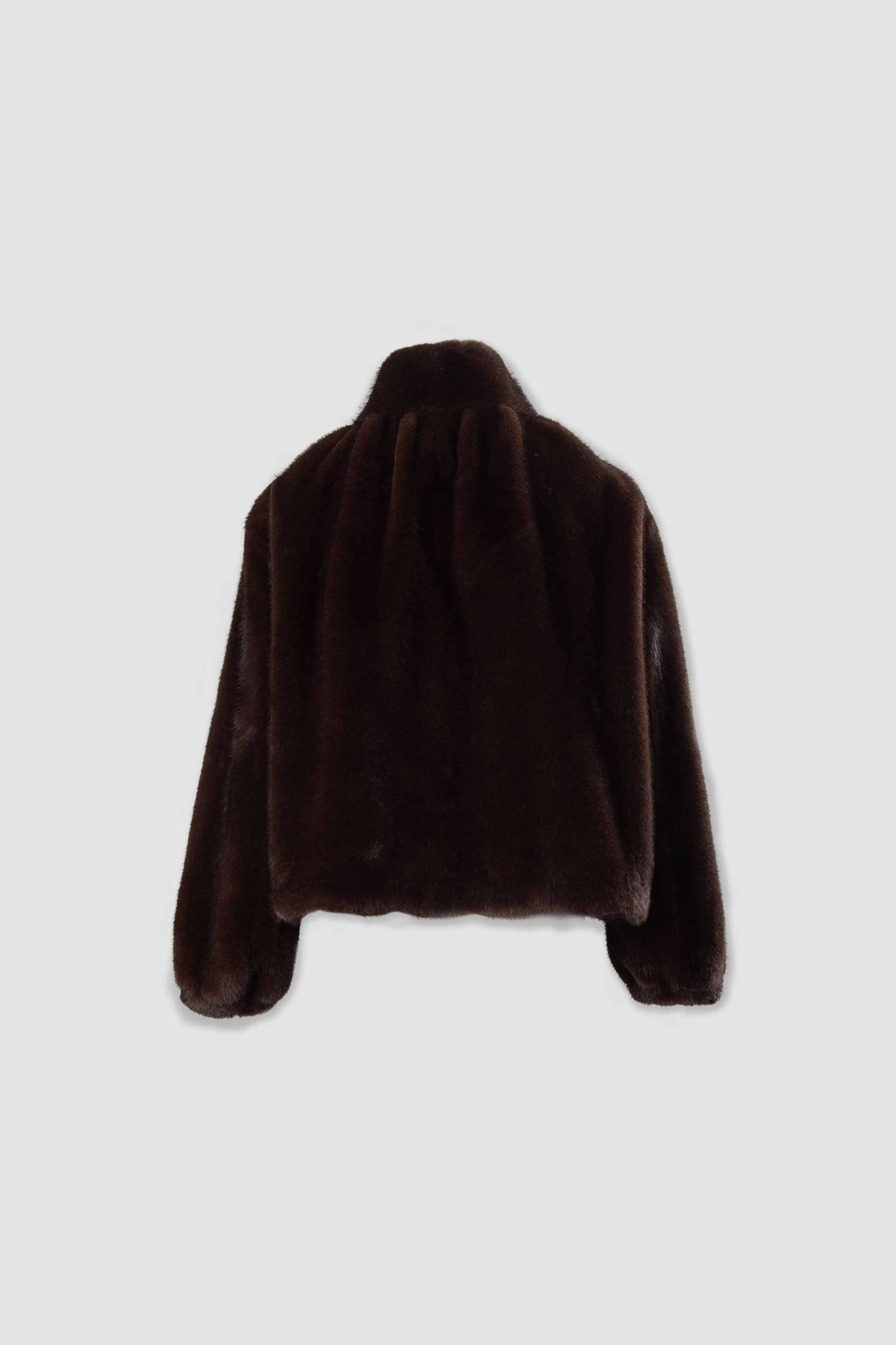 Short faux fur jacket