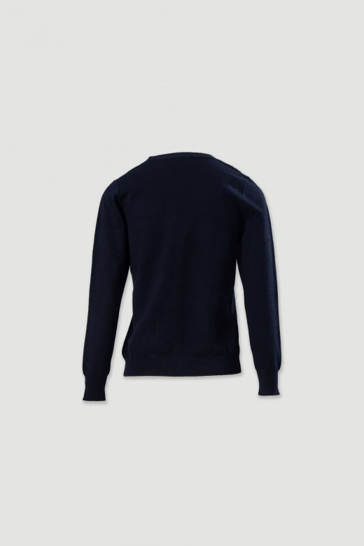 Knit cardigan with cashmere blend Knit cardigan with cashmere blend