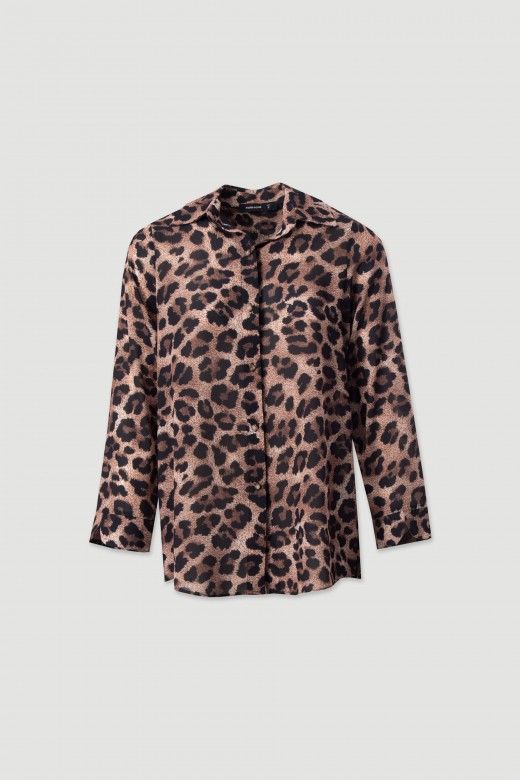 Blouse  imprim lopard