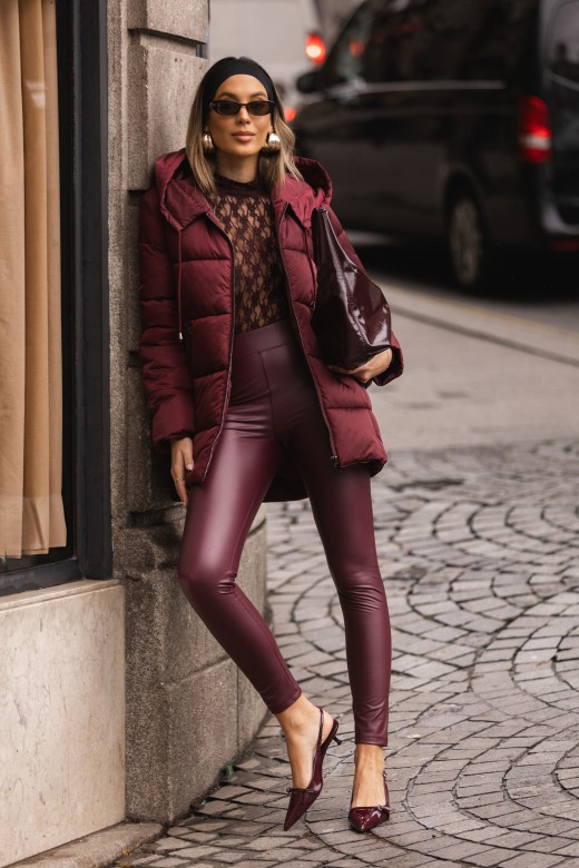 Legging cardada em polipele Legging cardada em polipele