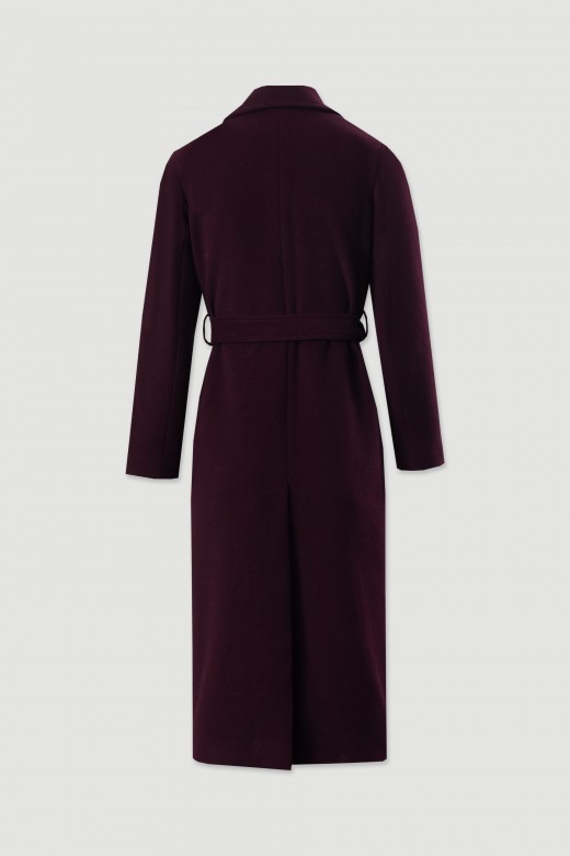 Manteau en drap avec ceinture Manteau en drap avec ceinture