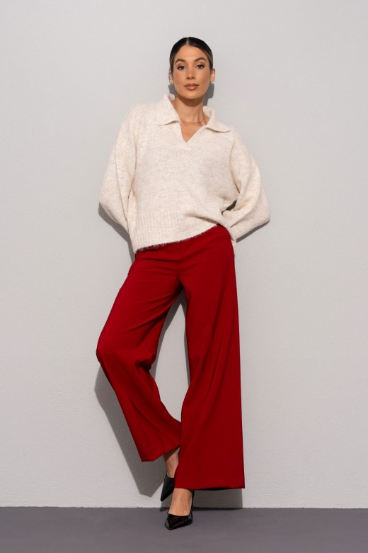 Polo en maille avec laine Polo en maille avec laine