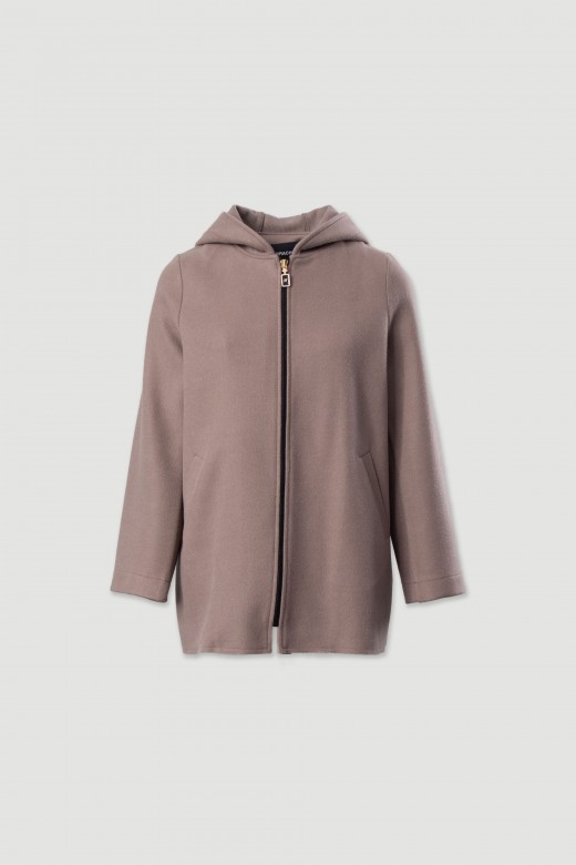 Blend coat with hood Blend coat with hood