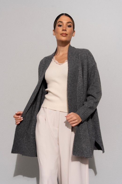 Casaco de malha oversized Casaco de malha oversized