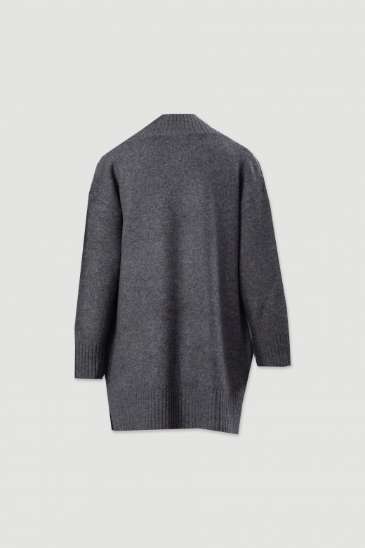 Casaco de malha oversized Casaco de malha oversized