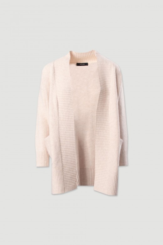 Casaco de malha oversized Casaco de malha oversized