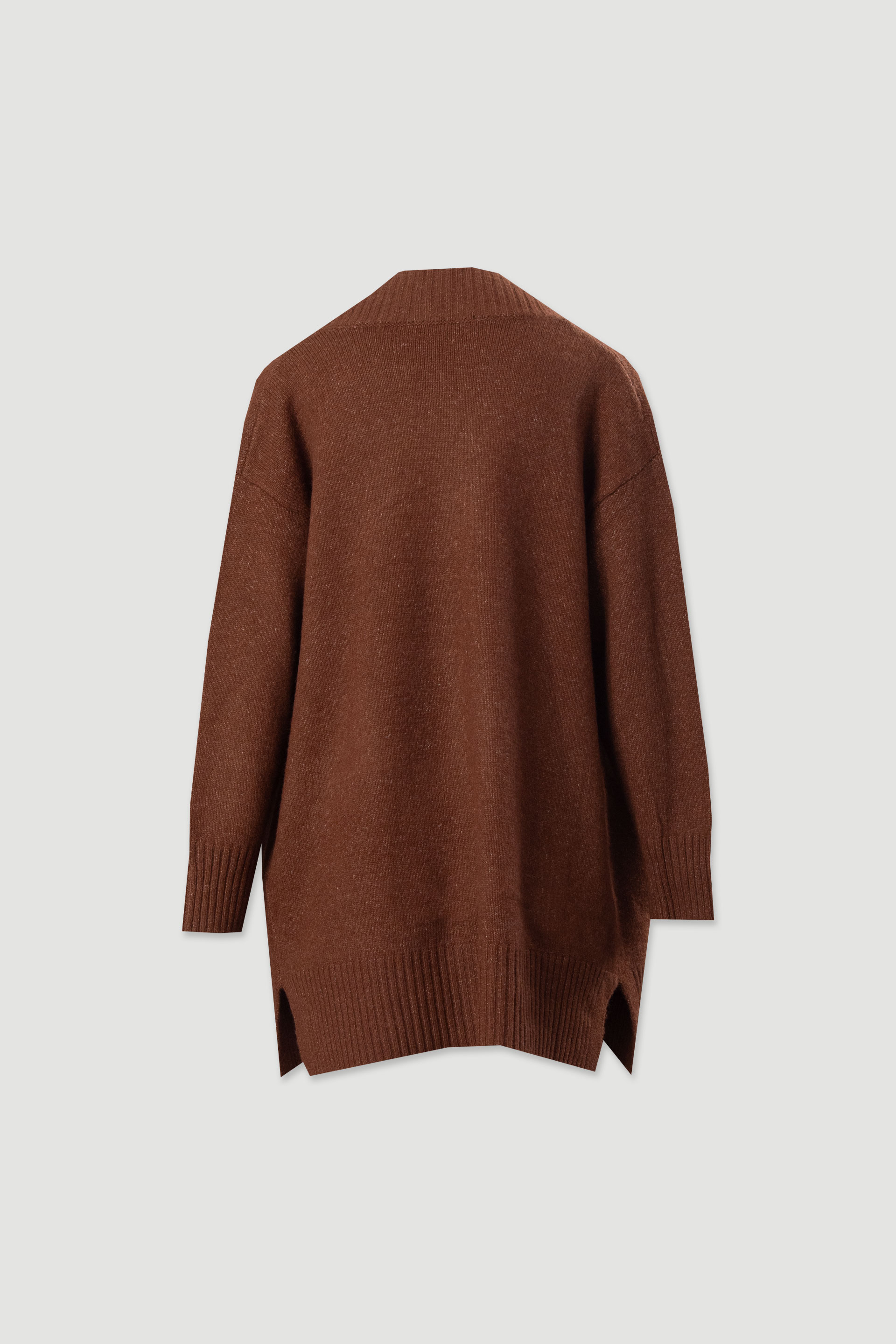 Casaco de malha oversized