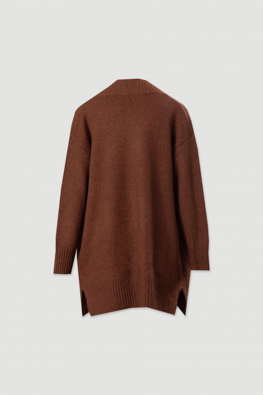 Casaco de malha oversized Casaco de malha oversized