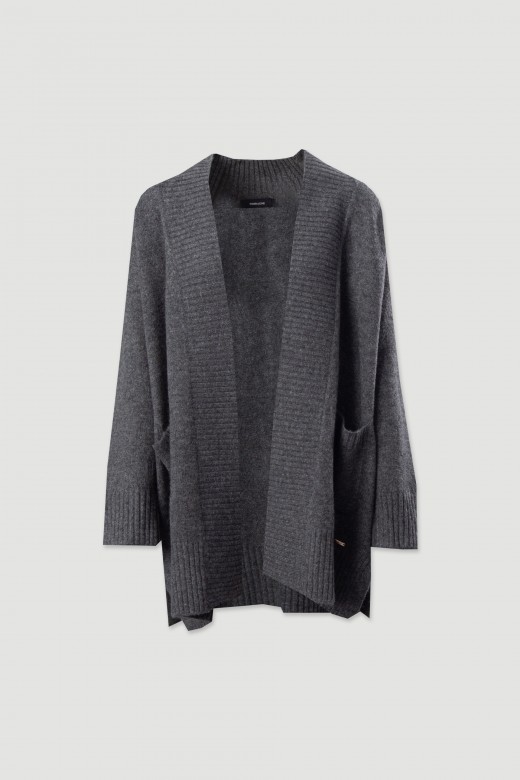 Casaco de malha oversized Casaco de malha oversized