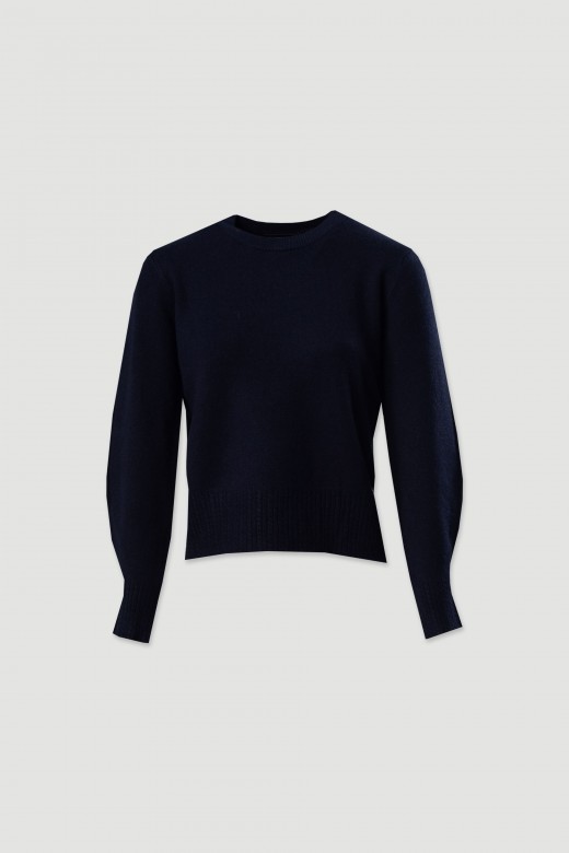 Knit sweater with ribbed effect detail Knit sweater with ribbed effect detail