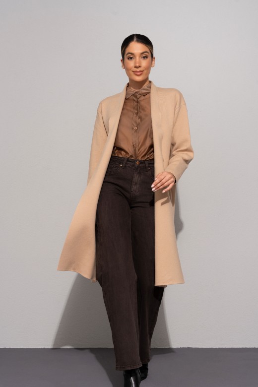 Cardigan long en maille Cardigan long en maille