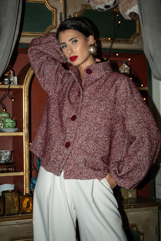 Short tweed coat Short tweed coat