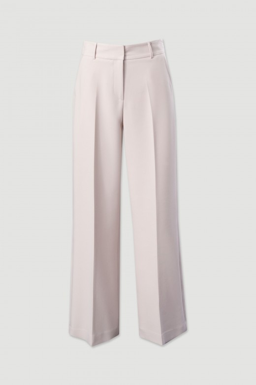 Pantalon large de tailleur