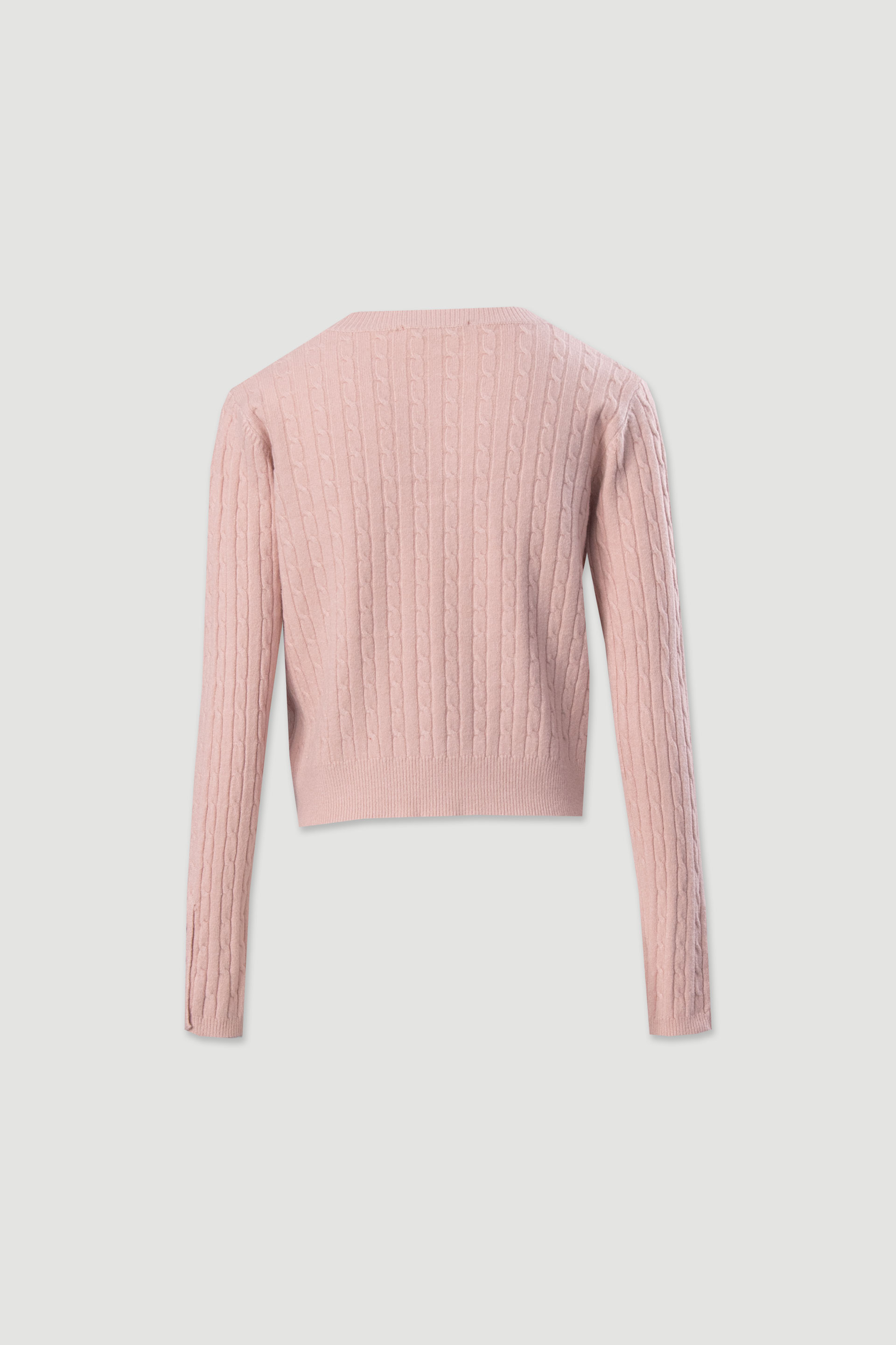 Pull en maille avec détail de boutons aux manches