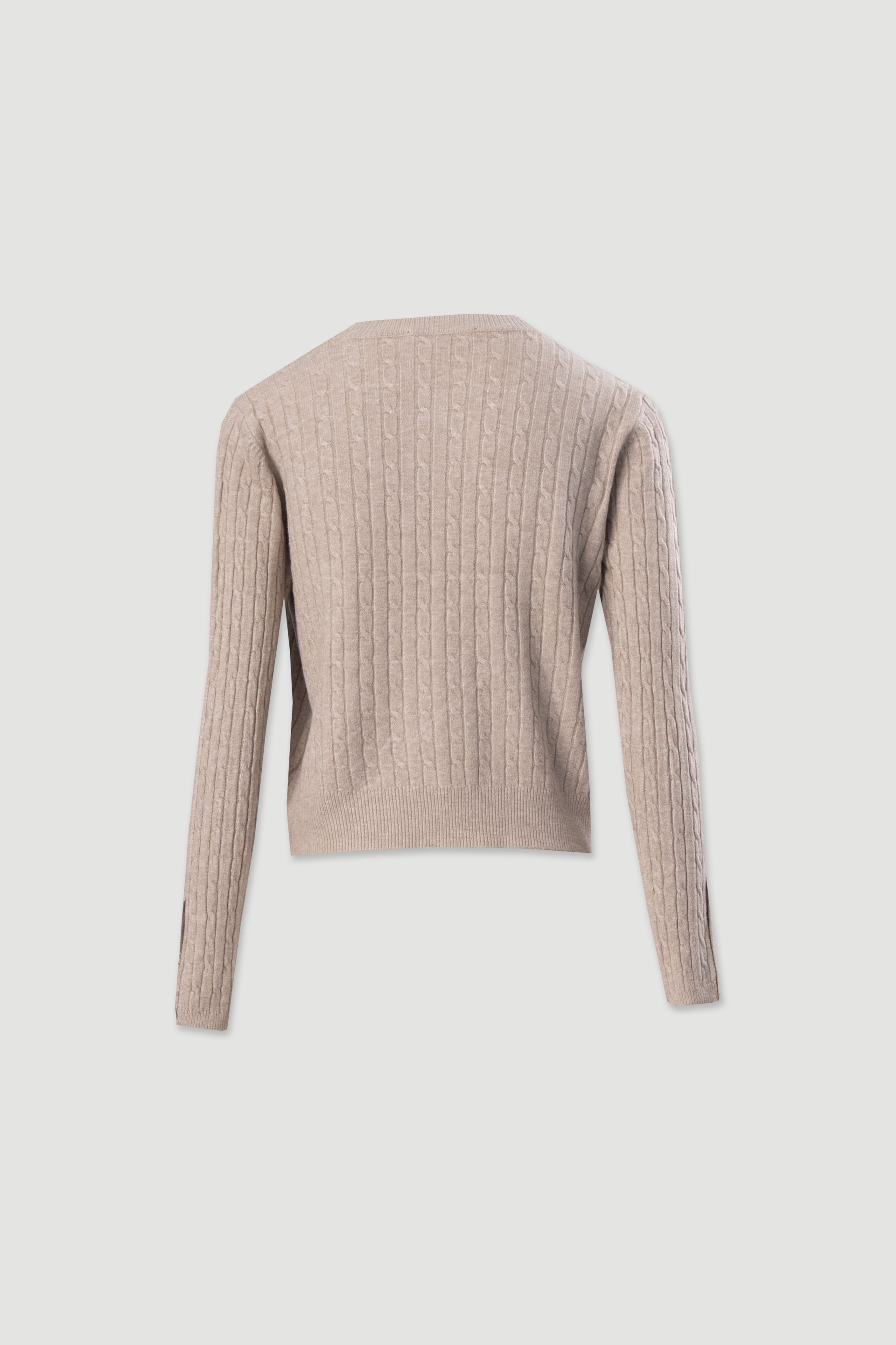 Jersey de punto con detalle de botones en la manga