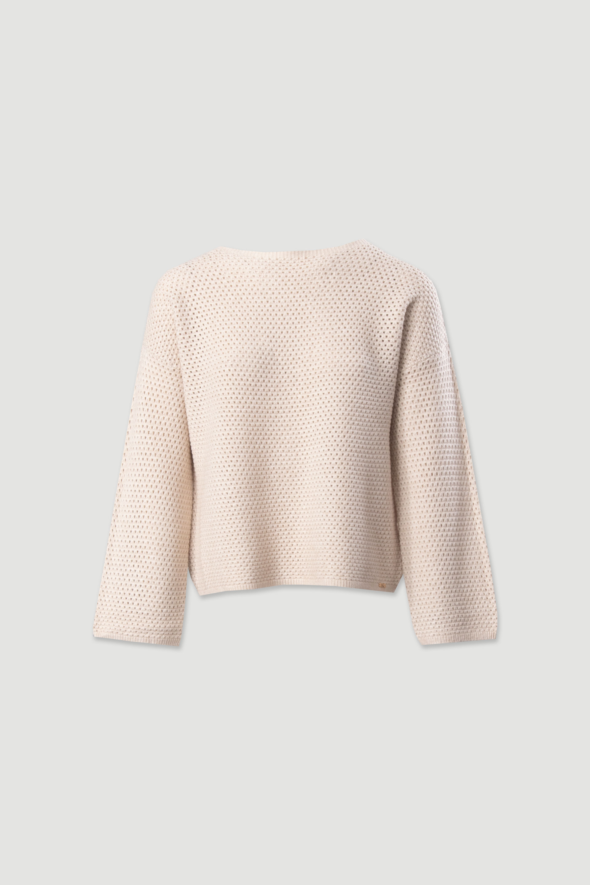 Pull en maille ajourée