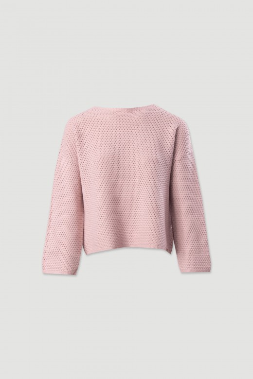 Jersey de punto calado