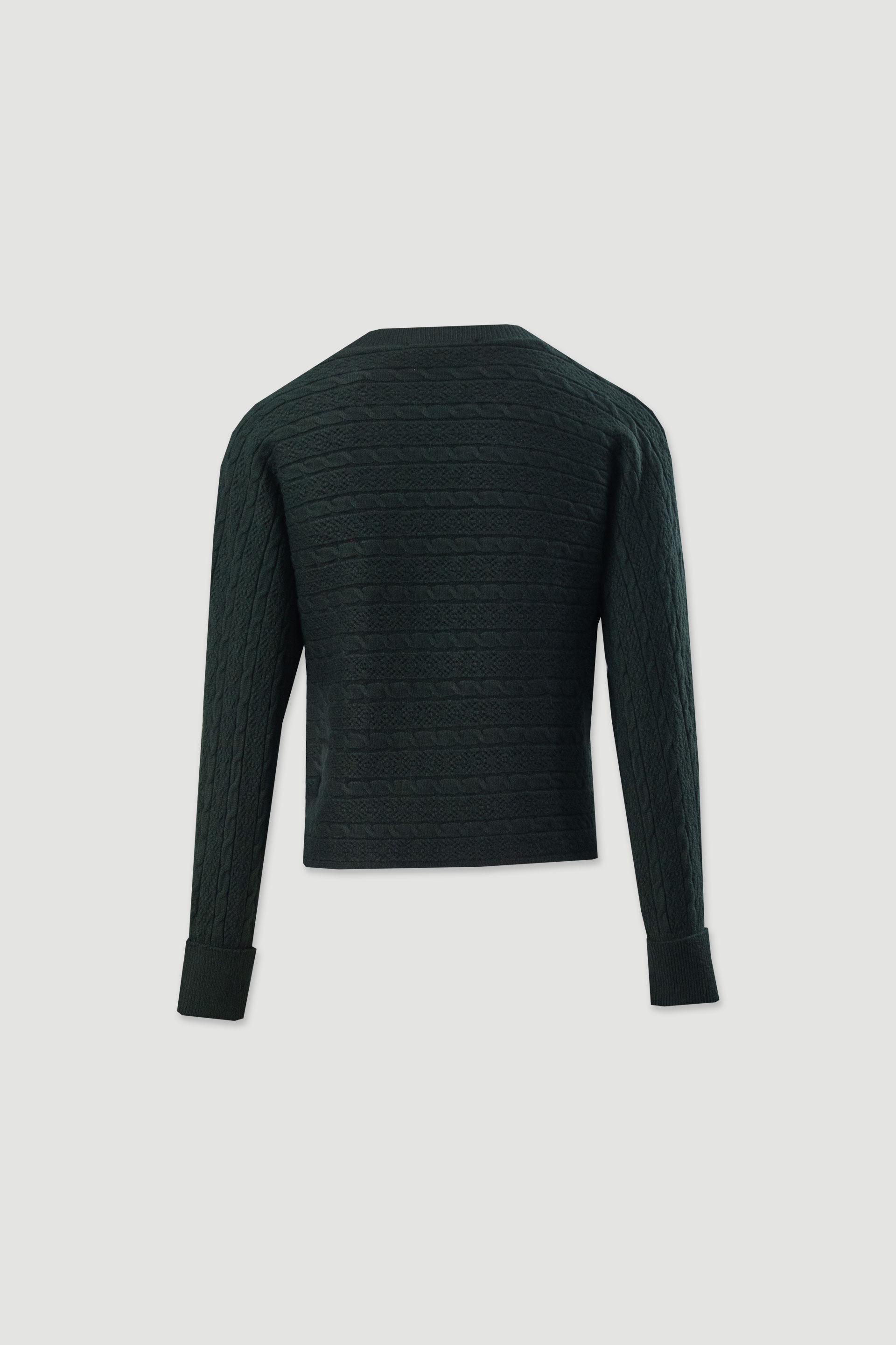 Camisola de malha trabalhada