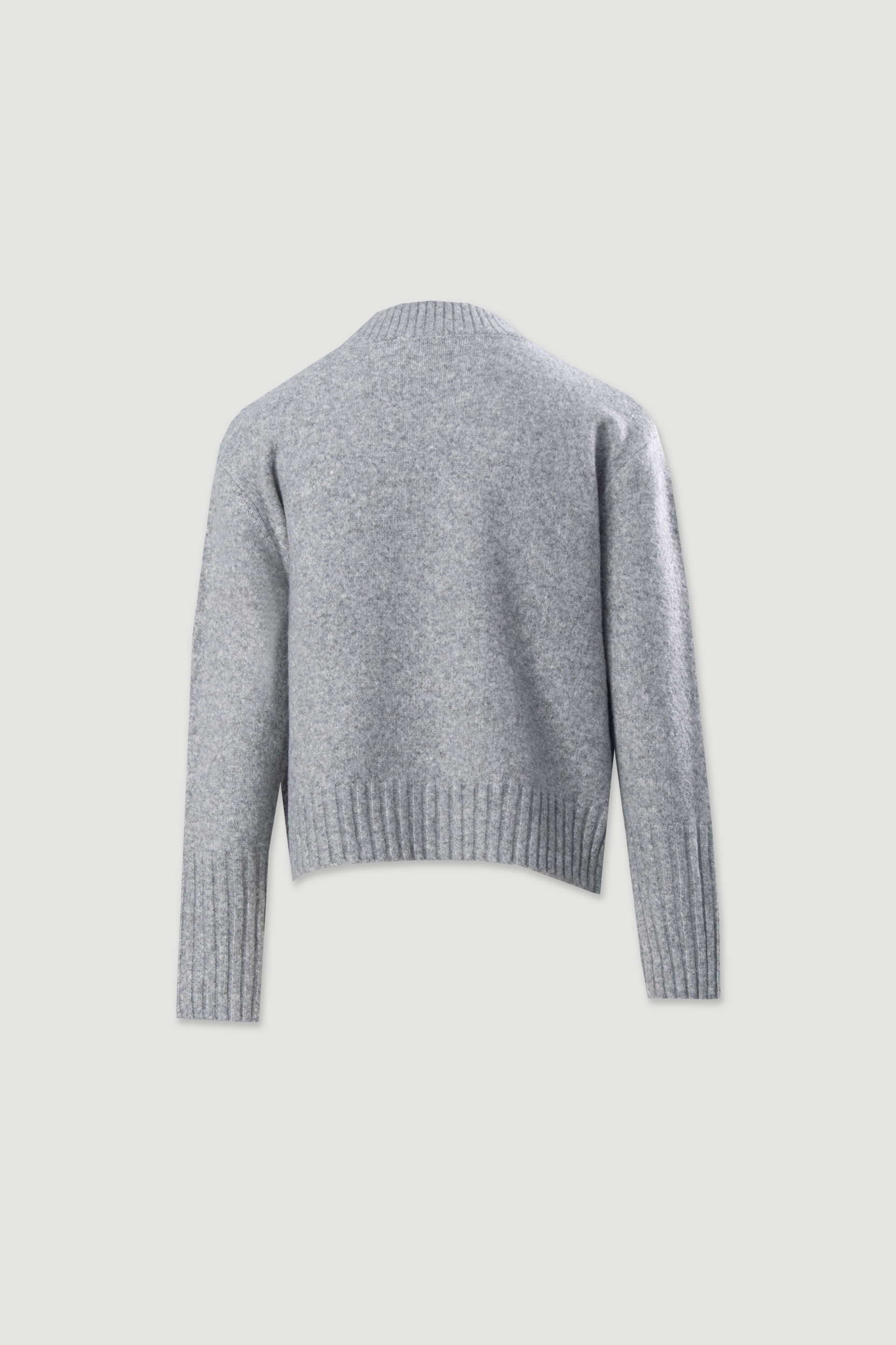 Pull en maille avec détail texturé sur le devant