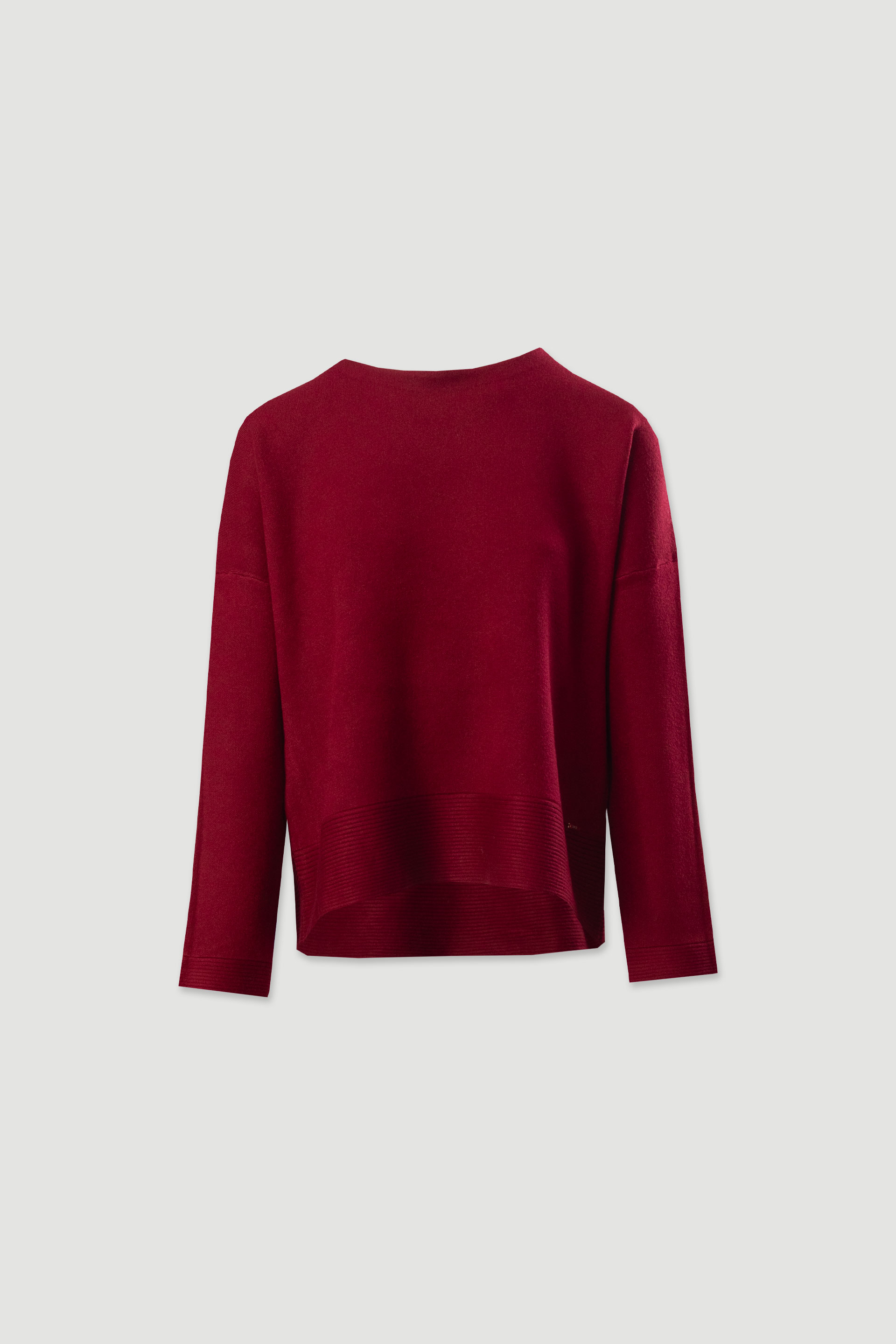 Pull en maille avec détail côtelé