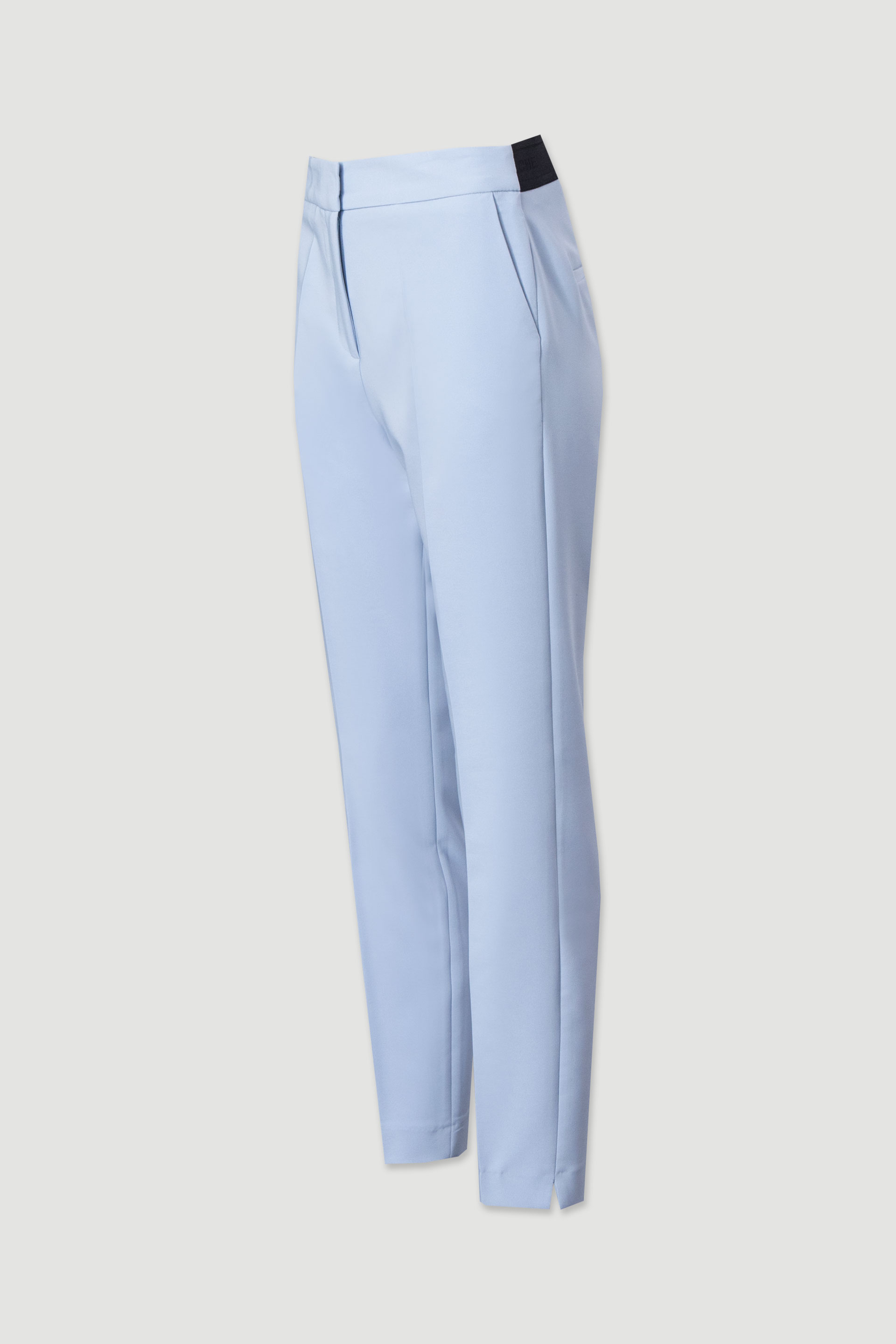 Classic trousers with customised elastic waistband