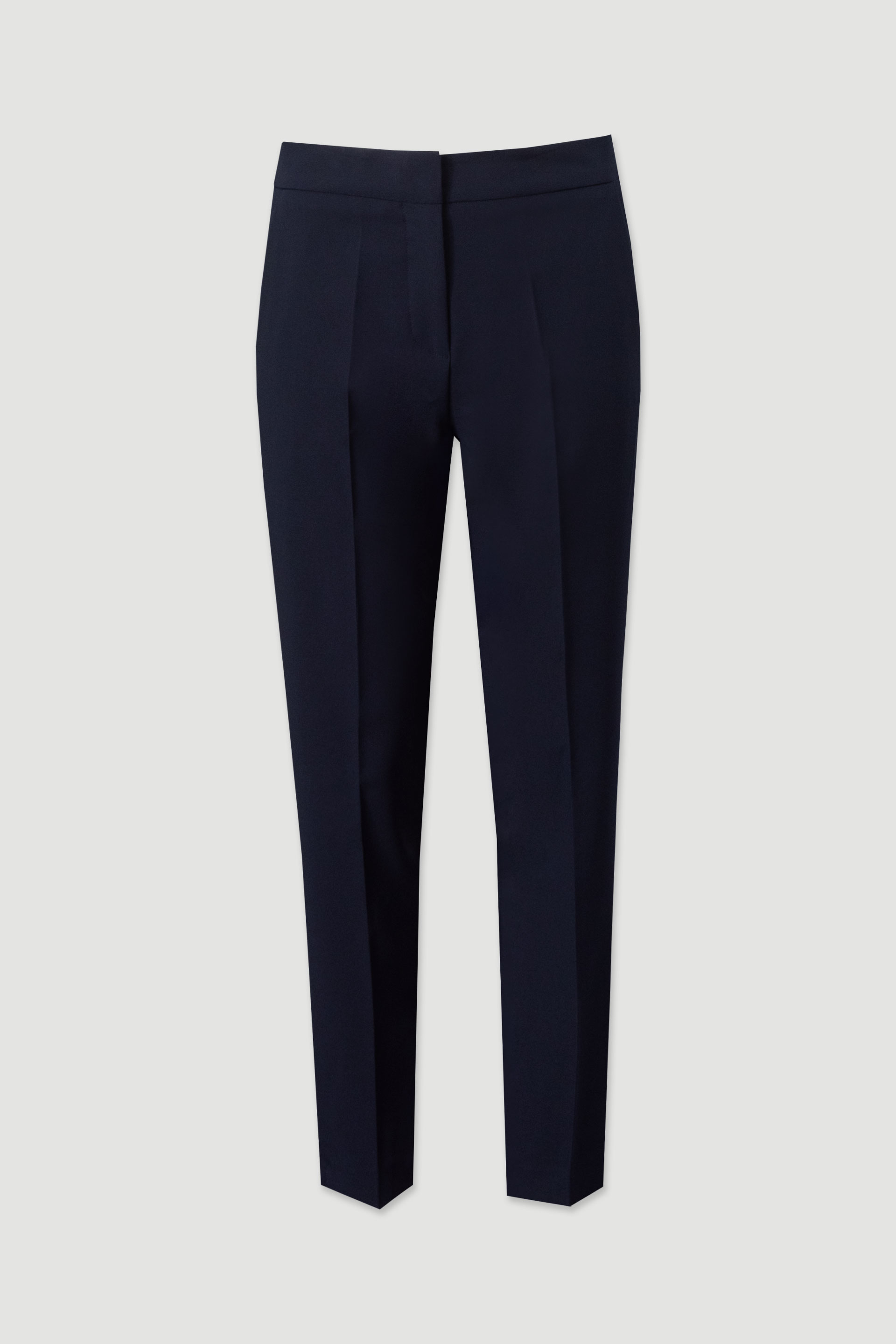 Classic trousers with customised elastic waistband