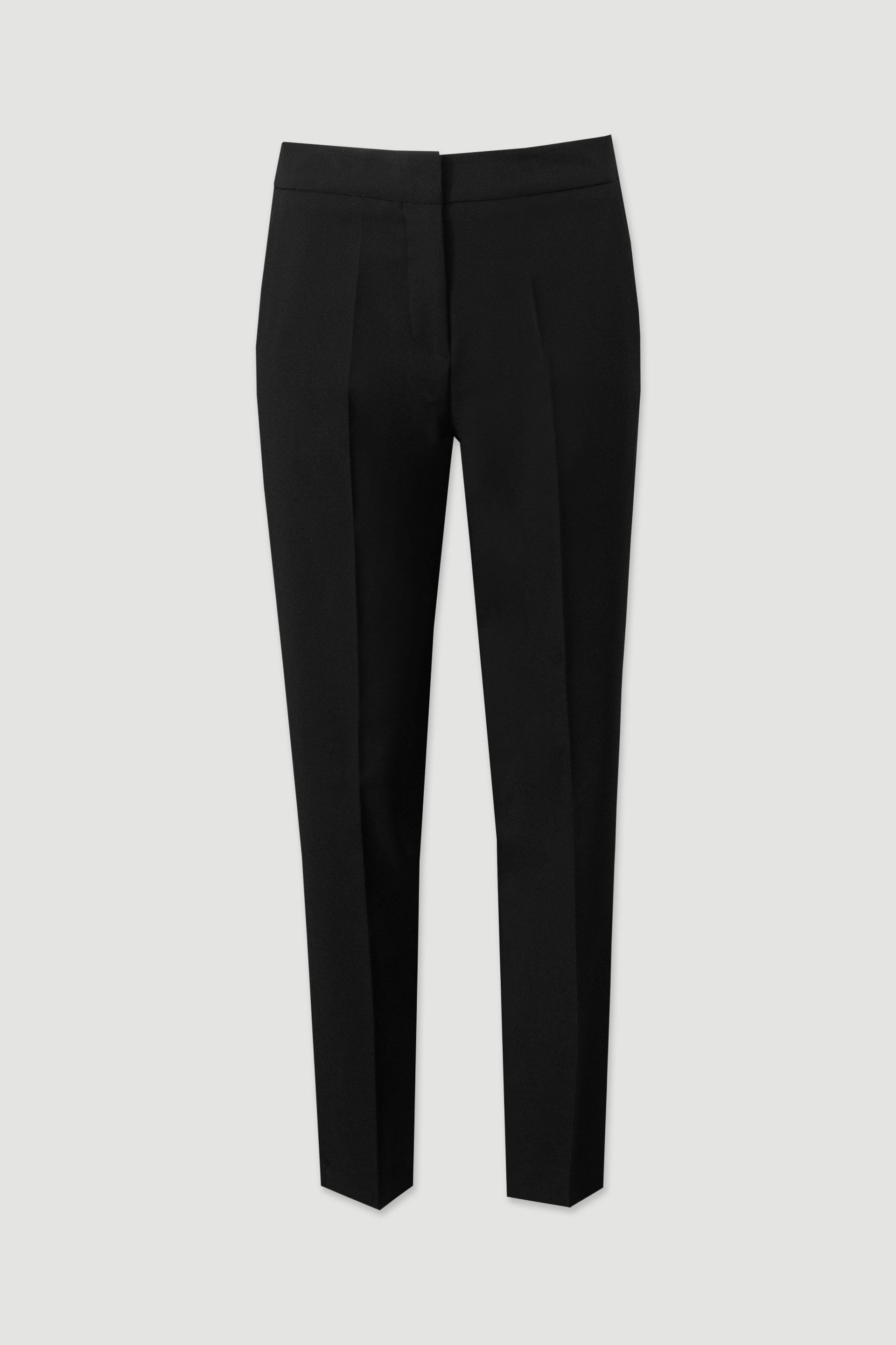 Classic trousers with customised elastic waistband