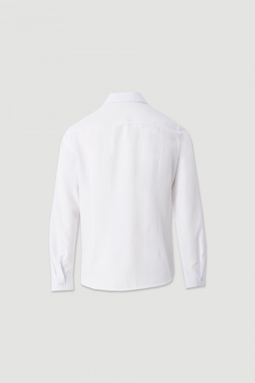 Fitted cotton shirt