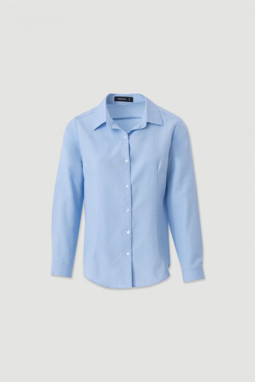 Fitted cotton shirt