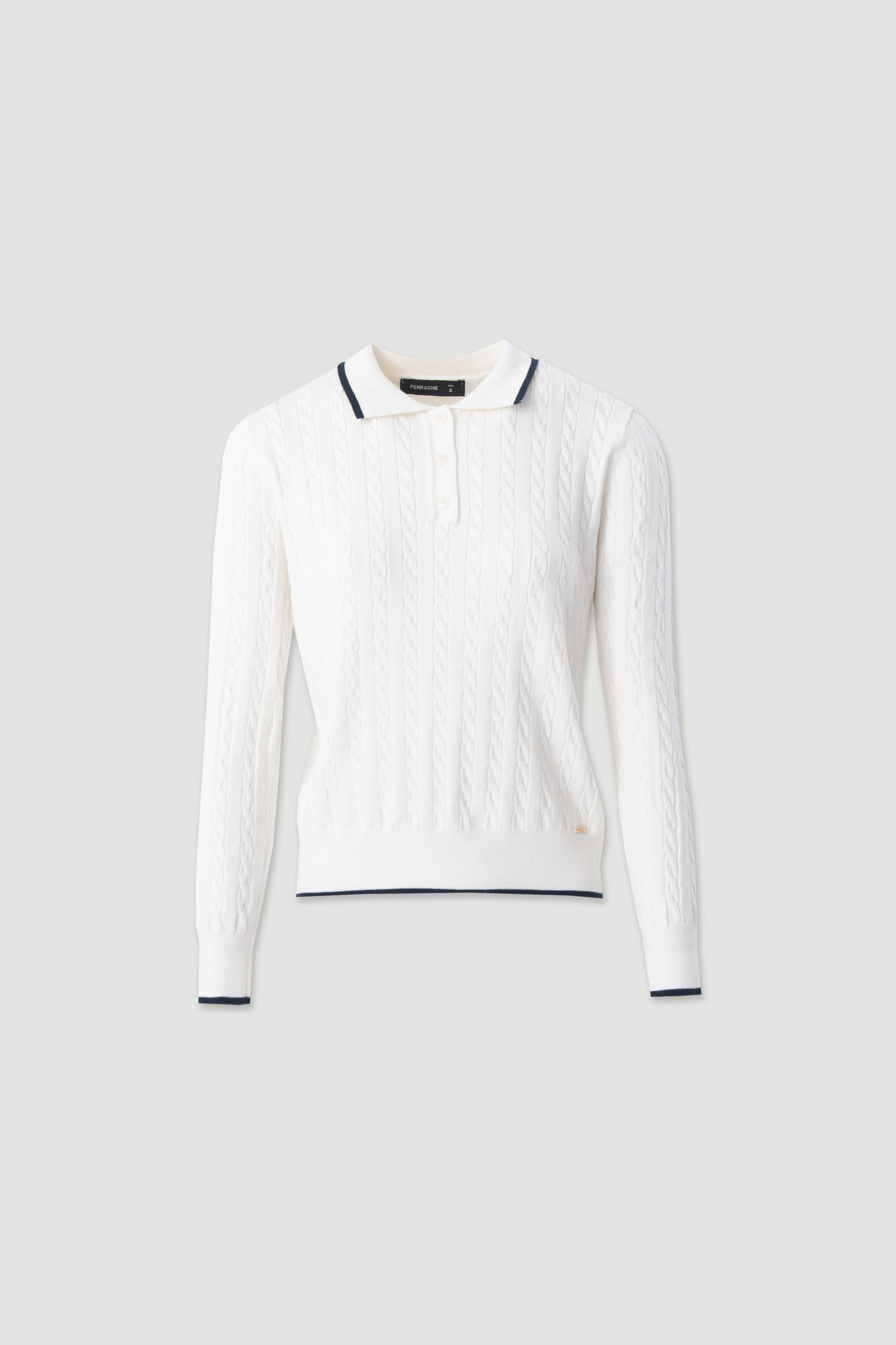 100% cotton knit polo