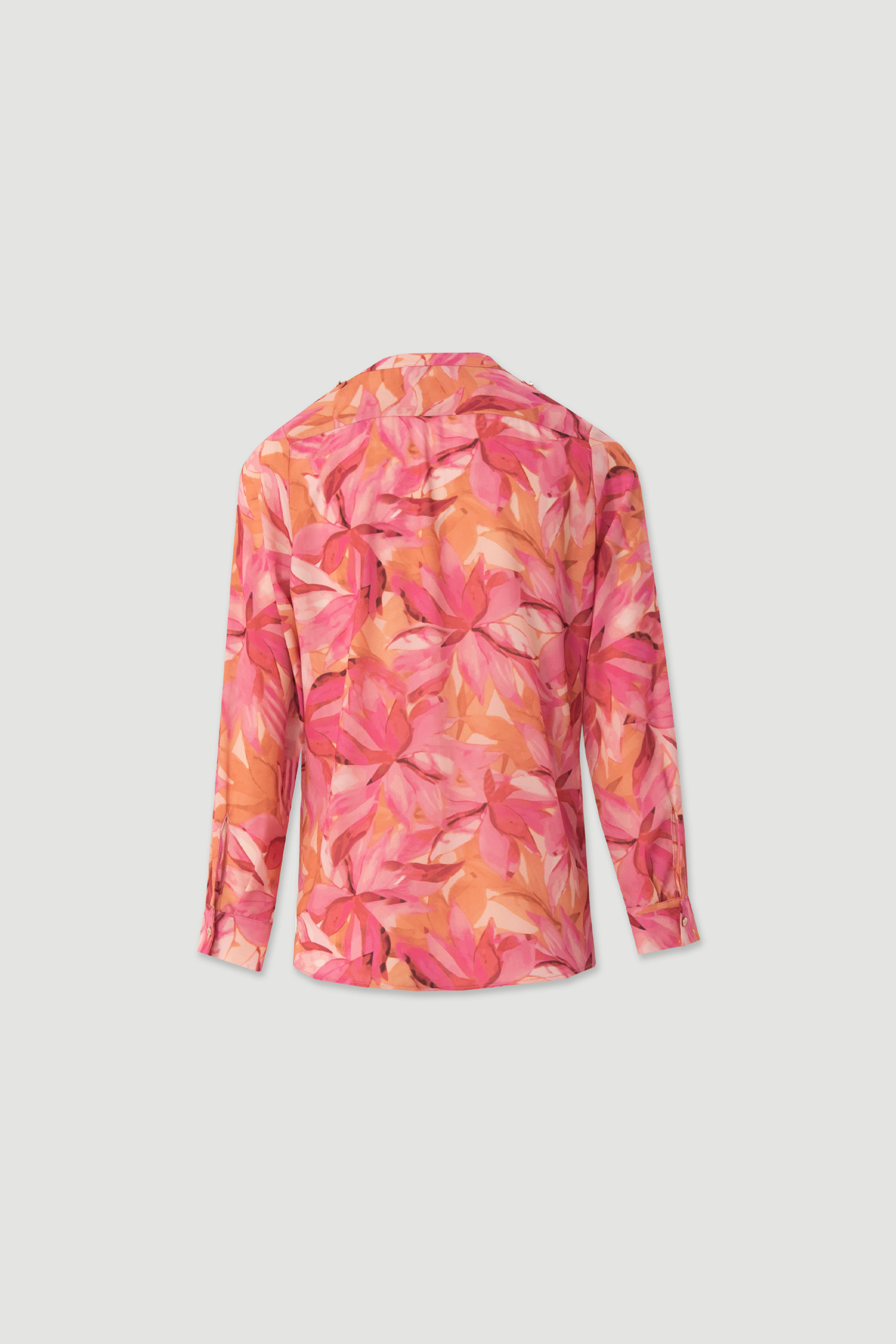 Fluid floral print blouse