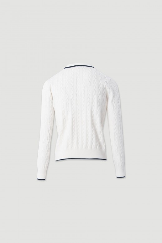 100% cotton knit polo