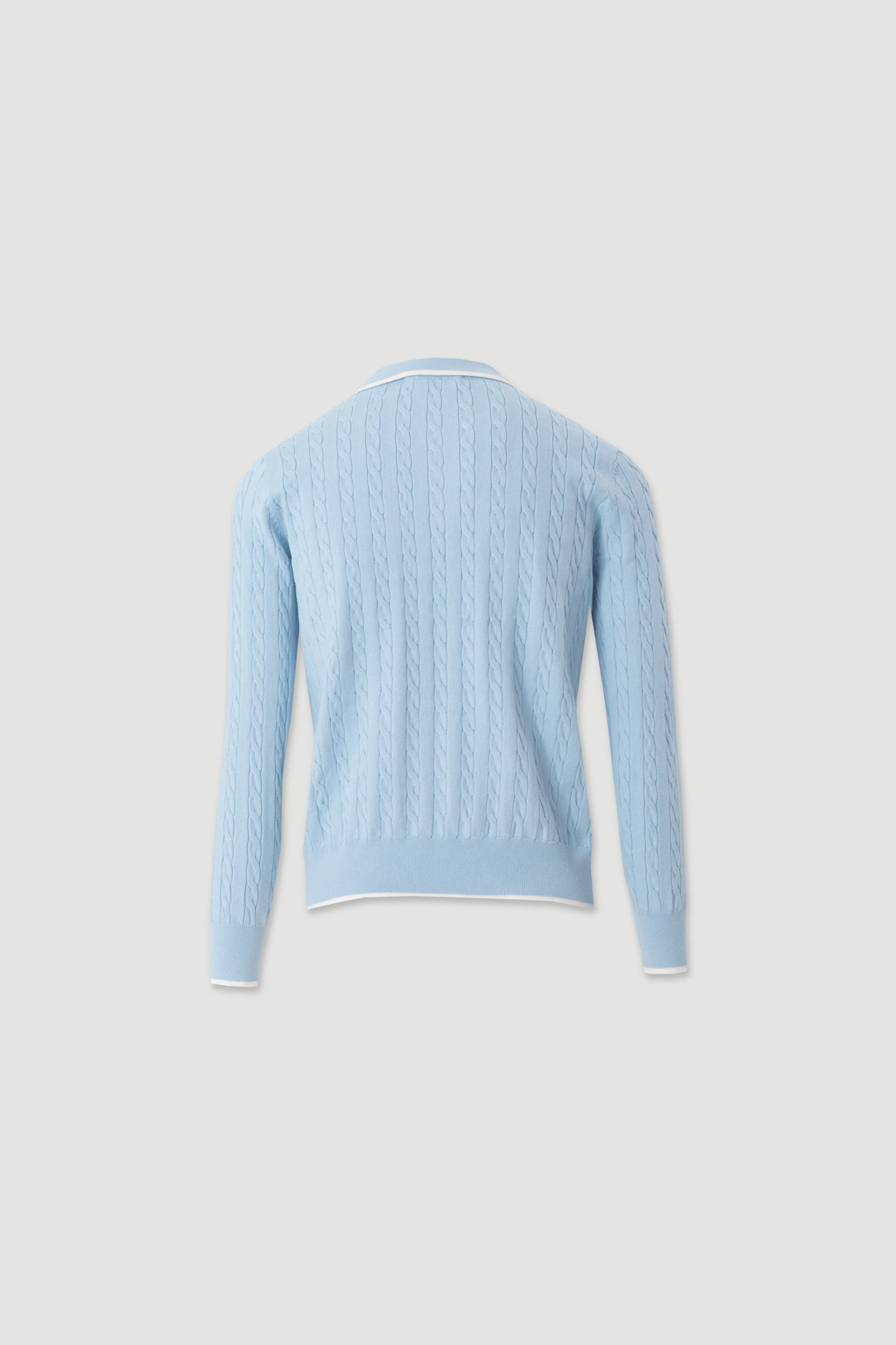 100% cotton knit polo