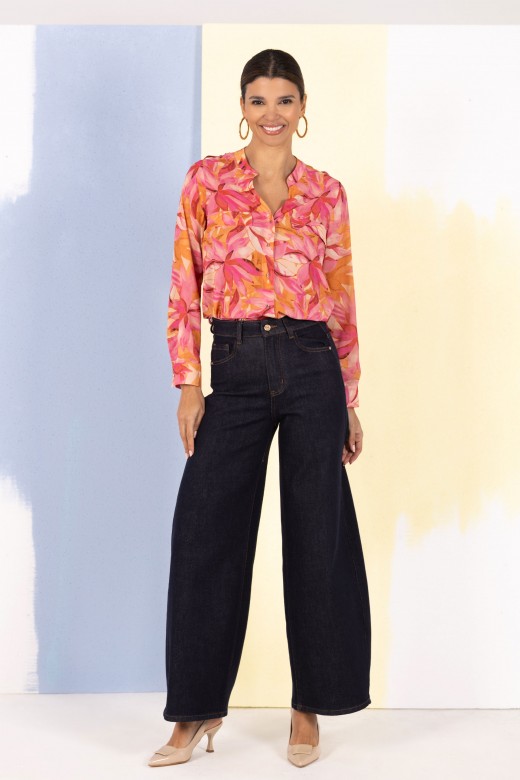 Fluid floral print blouse Fluid floral print blouse