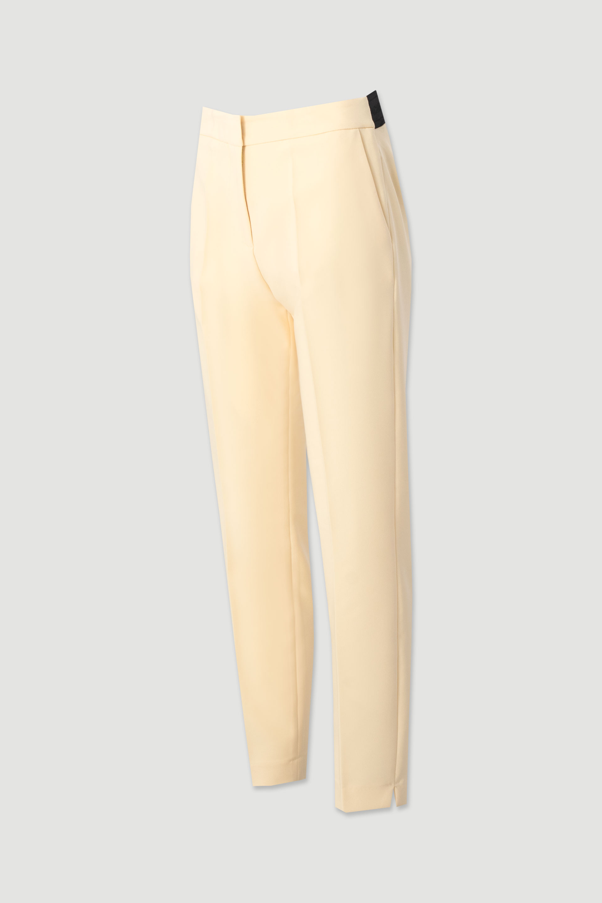 Classic trousers with customised elastic waistband