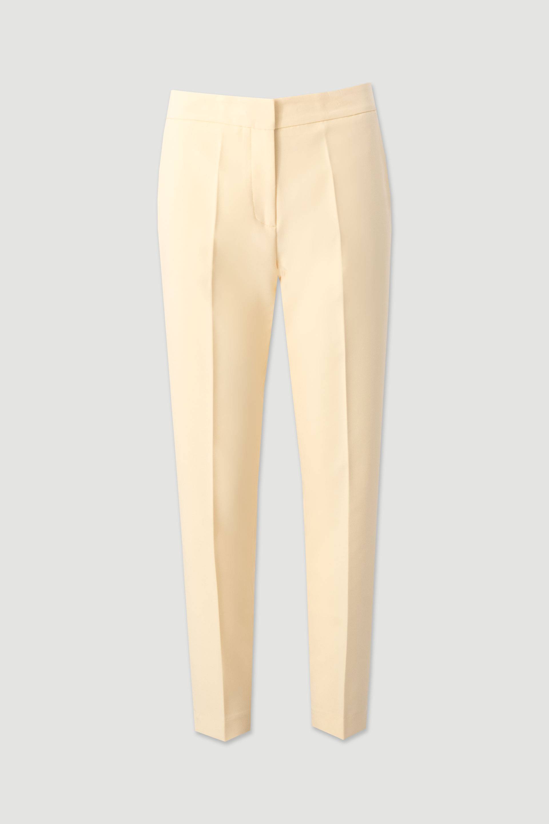 Classic trousers with customised elastic waistband