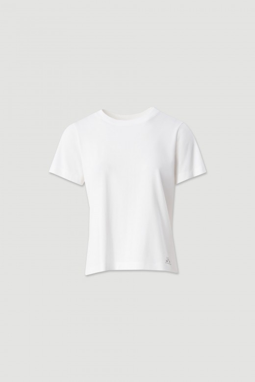 Basic t-shirt with hem detail