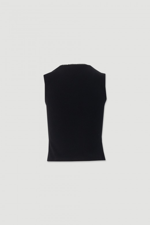 Personalised ribbed cotton top Personalised ribbed cotton top