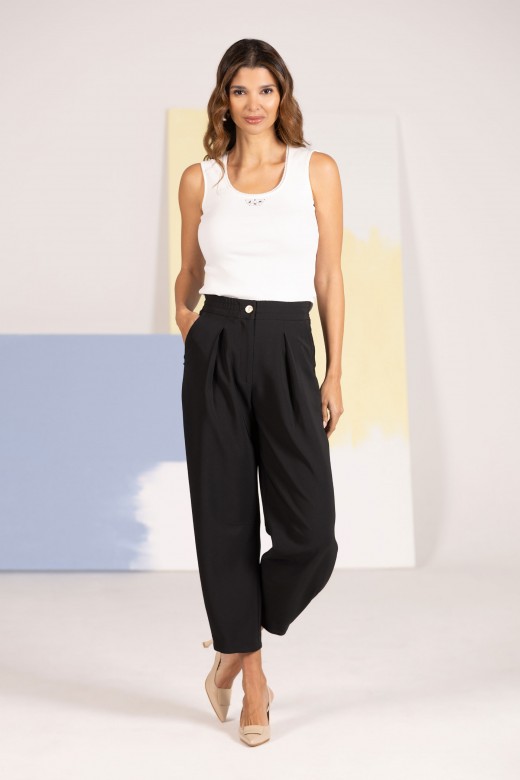 Personalised ribbed cotton top Personalised ribbed cotton top