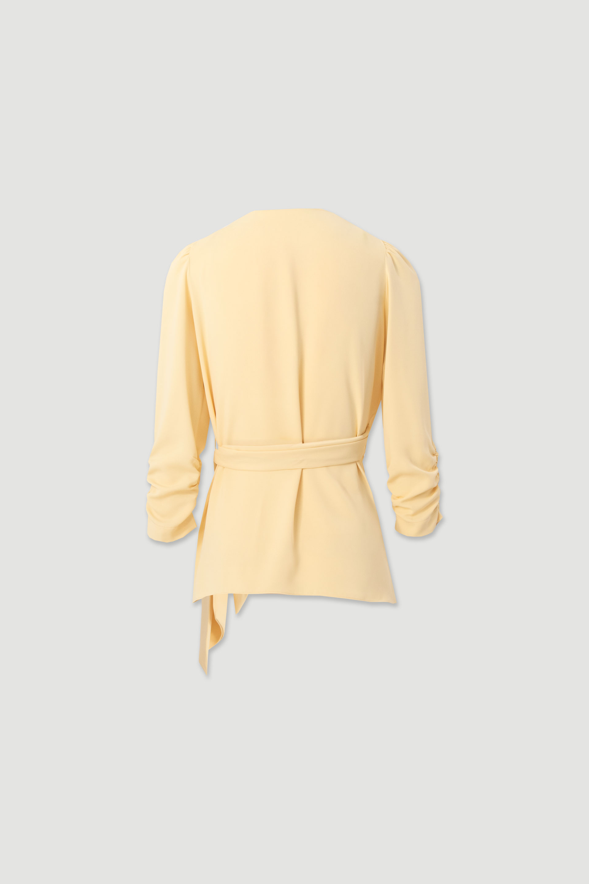 Wrap tunic with side tie