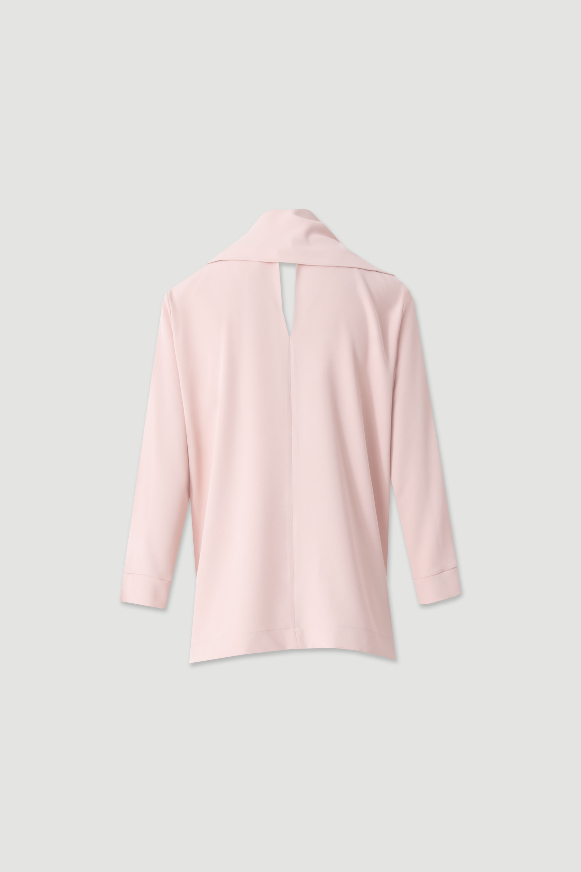 Flowy tunic with removable scarf