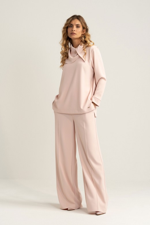 Flowy tunic with removable scarf Flowy tunic with removable scarf