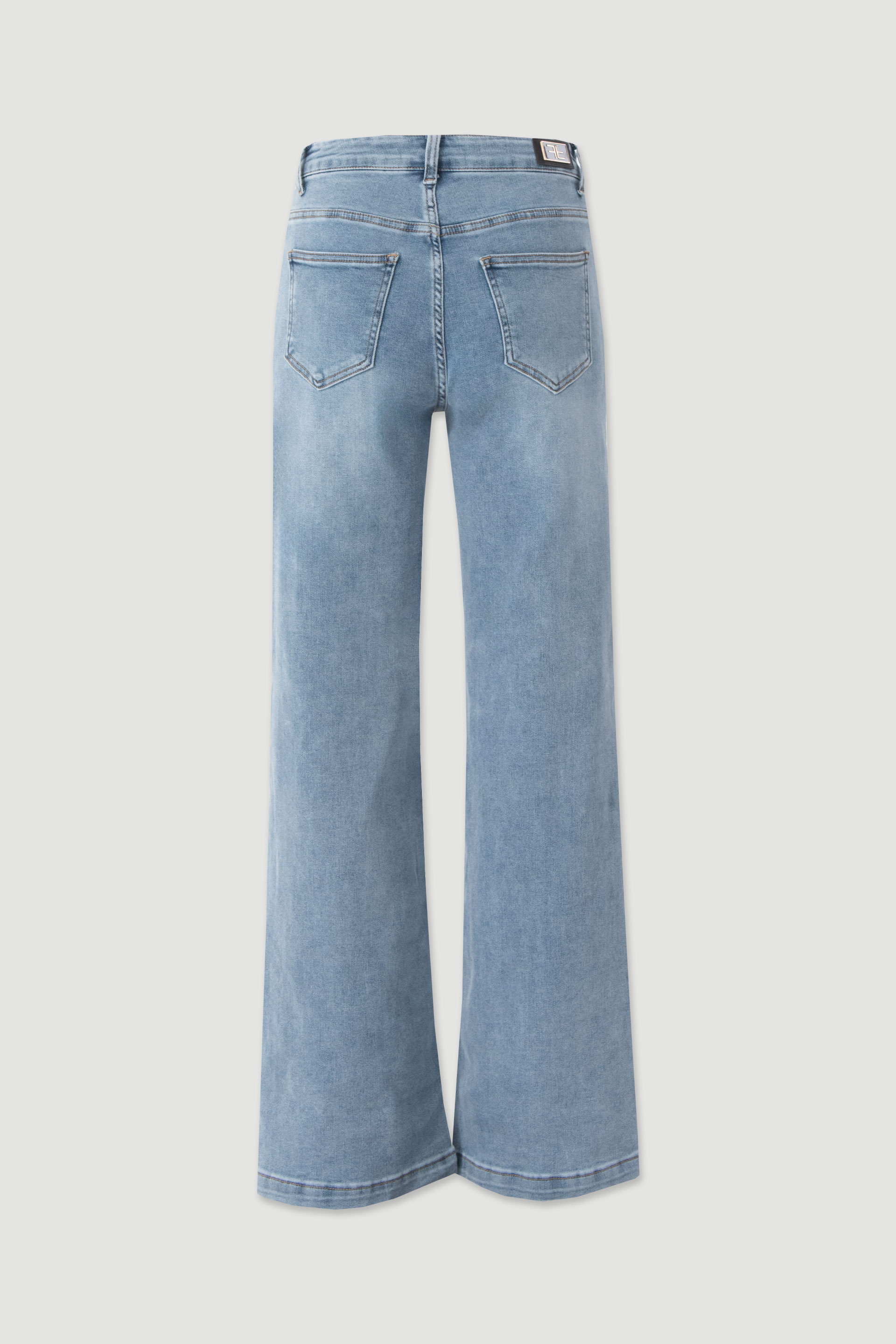 Jean wide leg taille haute