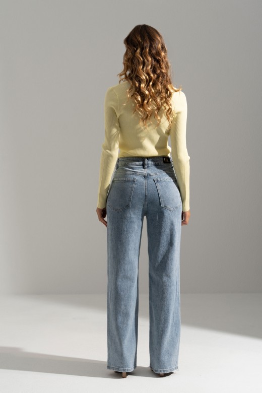 High-waisted wide leg jeans High-waisted wide leg jeans
