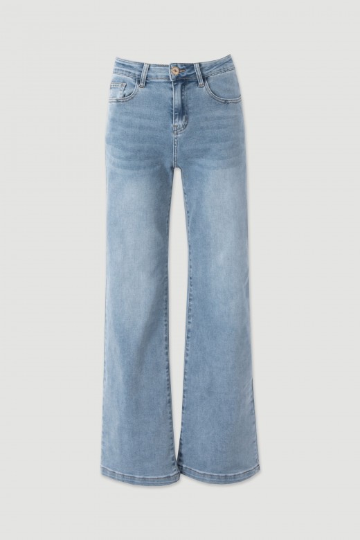 High-waisted wide leg jeans High-waisted wide leg jeans