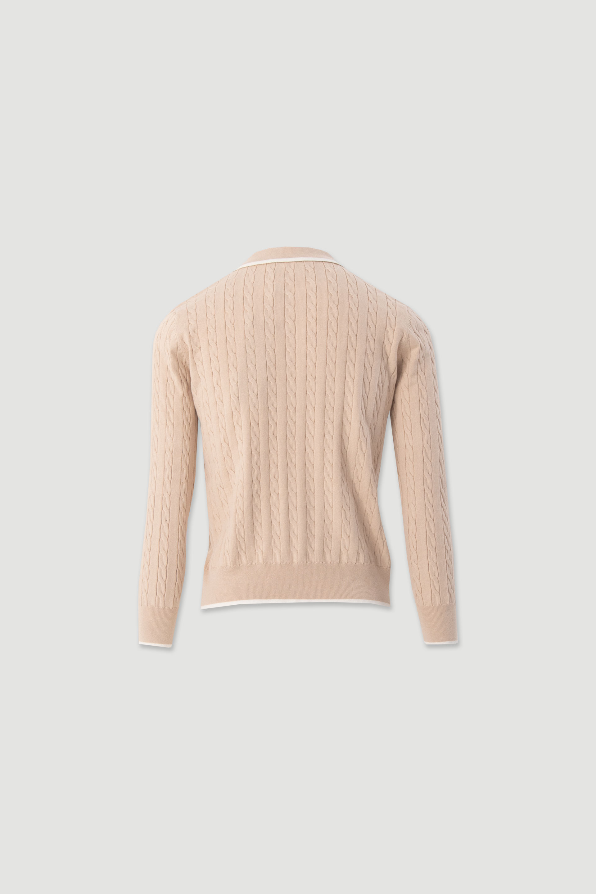 100% cotton knit polo